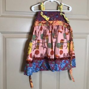 Matilda Jane size 2 sundress with Eiffel towers